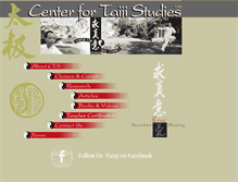Tablet Screenshot of chentaiji.com